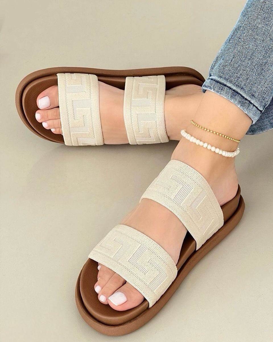 Sandalia Canoa Chanel.
